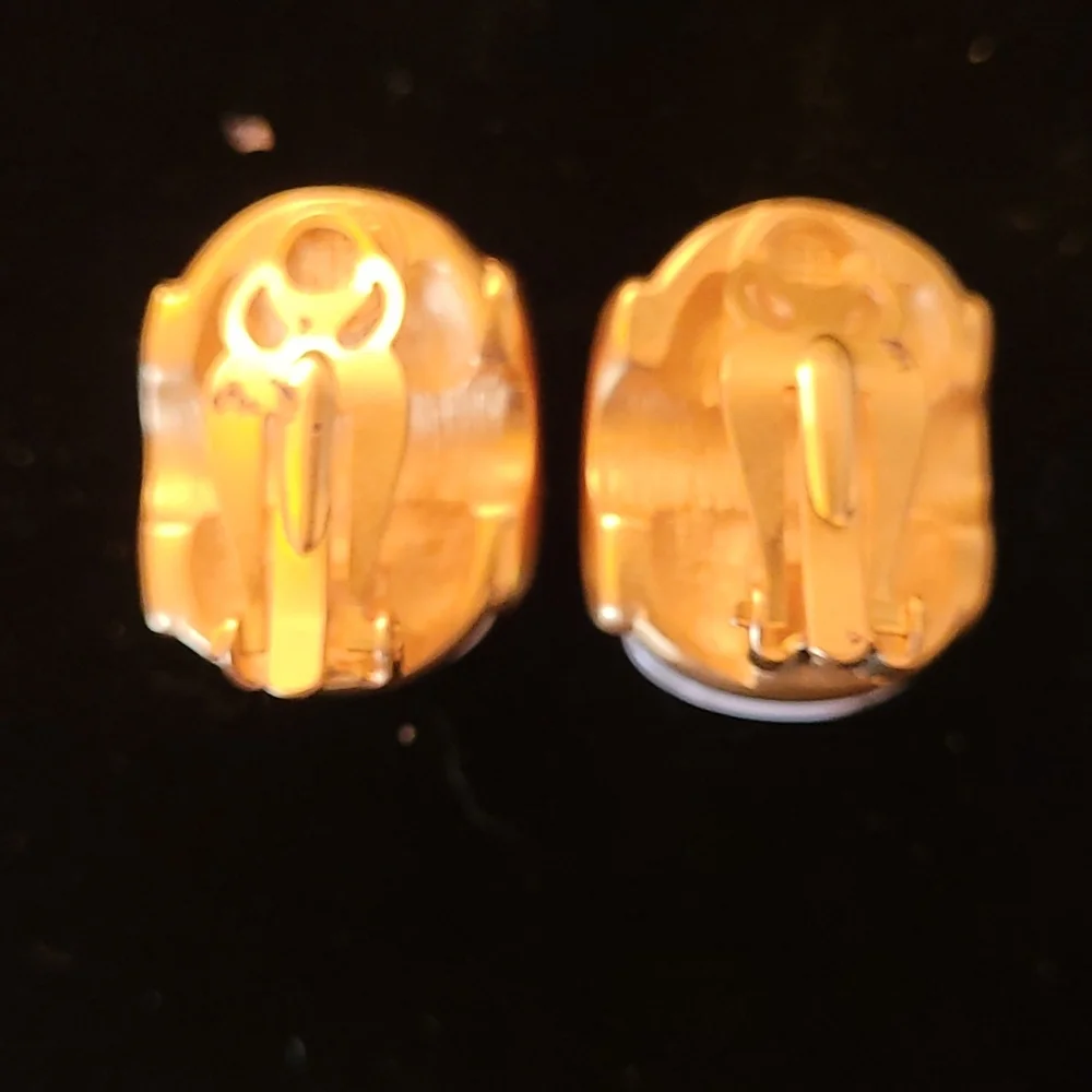 Givenchy Brand New Lucite Clip-on Earrings - Picture 6 of 10
